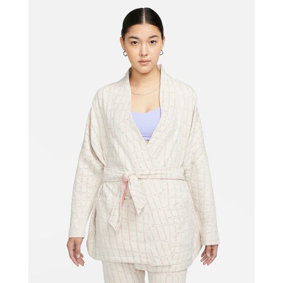 Nike Jackets & Blazers - Nike Yoga Therma-FIT Luxe Women's Jacquard Top Jacket Reversible Small NEW